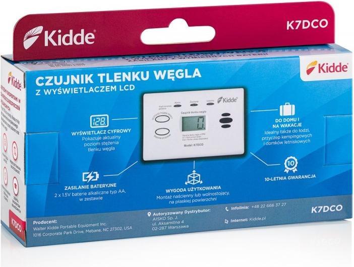 Produktbild Kidde Czujnik czadu z wyświetlaczem K7DCO