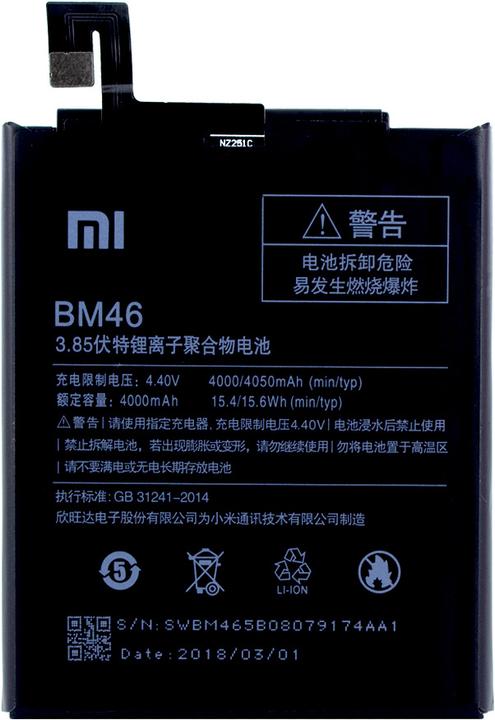 Immagine prodotto Xiaomi Batteria Li-Pol (Accumulatore di carica elettrica, Xiaomi Redmi Note 3)