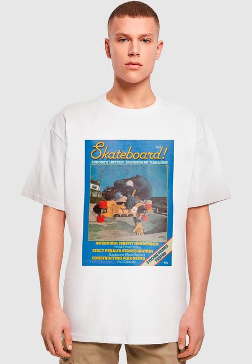 Produktbild Merchcode The Skateboard Magazine Cover No 8 Oversize Tee - 169733 (S)