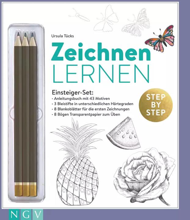 Image du produit Zeichnen lernen Einsteigerset (Allemand, Ursula Tücks, 2021)