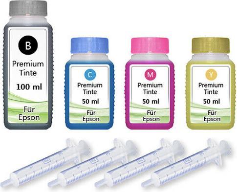 Image du produit Druckfuxx 250ml Nachfüll Tinte für EPSON Stylus SX 125 SX235W SX425W SX438W SX23