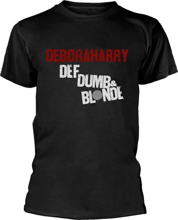Debbie Harry Erwachsene Def Dumm & Blond Baumwolle TShirt