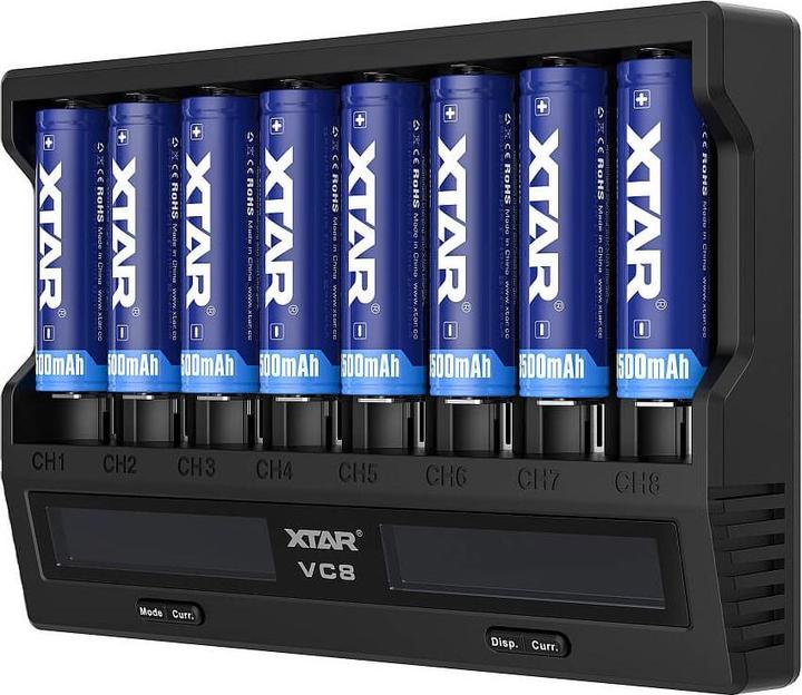 Produktbild Xtar VC8 Ladegerät (1 Stk., Ladegerät inkl. Akku)