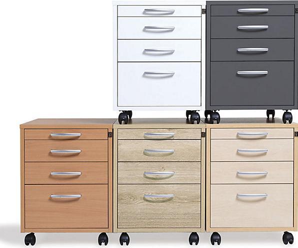 Produktbild kaiserkraft Rollcontainer Miami, 4 Schubladen