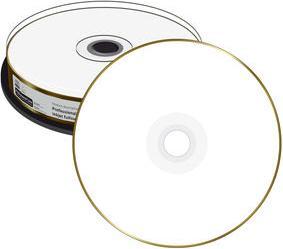 Immagine prodotto MediaRange CD-R 700MB/80min TRUE GOLD Ink.Print.cake 10pcs (10 x)