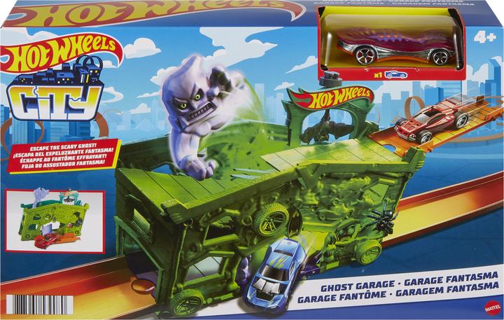 Produktbild Hot Wheels Ausklappbares Geisterbahn