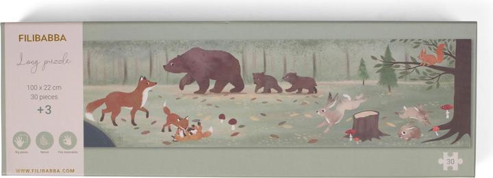 Immagine prodotto Filibabba Puzzle da 30 pezzi - Animali nordici (30 pezzi)