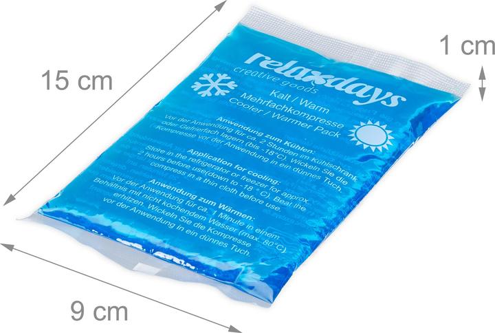 Image du produit Relaxdays 16x pad de refroidissement (16 x, 100 g)