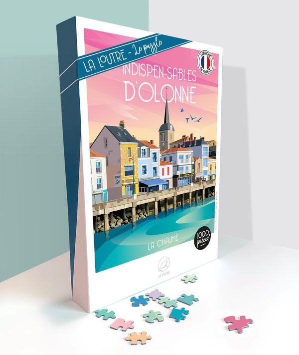 Produktbild La Loutre Puzzle 1000 pieces Indispen-Sables d'Olonne (1000 Teile)