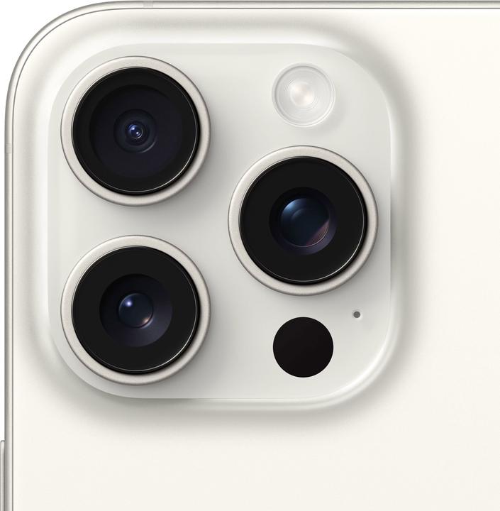 Produktbild Apple iPhone 15 Pro Max (1000 GB, White Titanium, 6.70", SIM + eSIM, 48 Mpx, 5G)