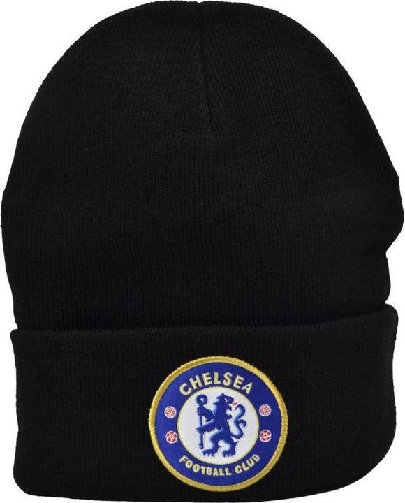 Produktbild Chelsea FC Erwachsene Wappen gestrickt Beanie