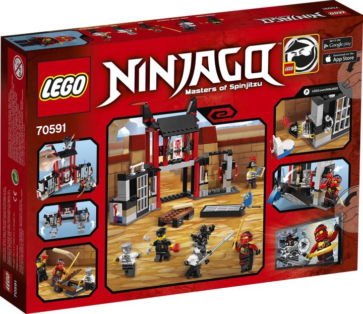 Image du produit LEGO Évasion de prison Ninjago Kryptarium (70591, LEGO Ninjago)