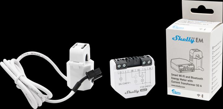 Productafbeelding Shelly EM Gen3 1 x 50A CT inbegrepen