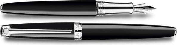 Actual product image Caran d'Ache Fountain Pen Cada Leman Schw.Rhod.M (Black)