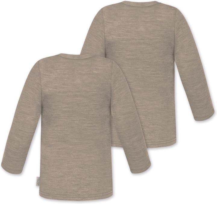 Image du produit Normani Lot de 2 manches longues bébé mérinos "Taupo" - 9465 (110)