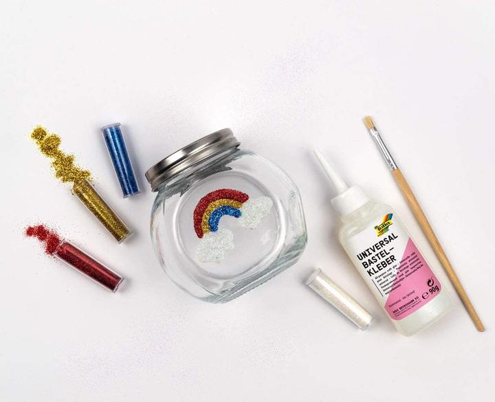 Produktbild Folia Glitterset mit Deko-Kleber