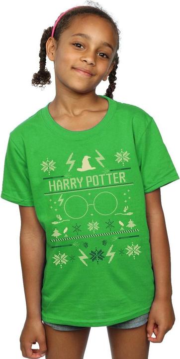 Immagine prodotto Christmas Pattern Maglietta Ragazze (152, 158)