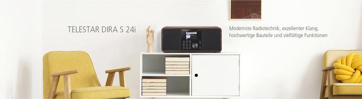 Produktbild Telestar Dira S24i (DAB+, Internetradio, FM, UKW, Bluetooth, WLAN)