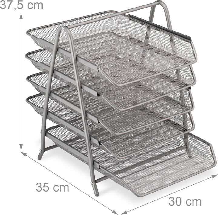 Immagine prodotto Relaxdays Dokumentenablage (A4)