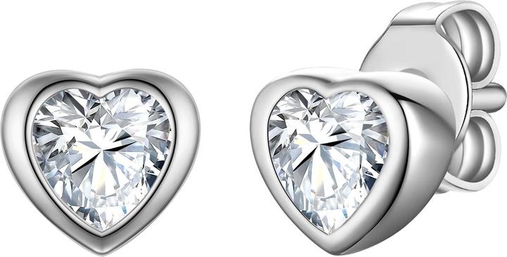 Actual product image Rafaela Donata Ladies earrings heart - 36254 (Sterling Silver)