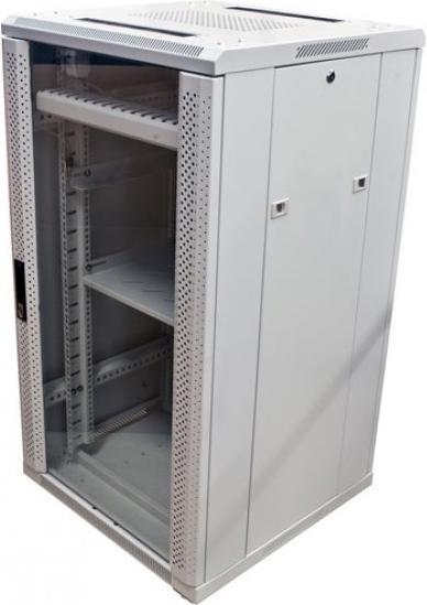 Allnet 19 Schrank 32HE B600 / T1000mm *lichtgrau* SNB-Serie (32 HE, 19 Zoll Rack)