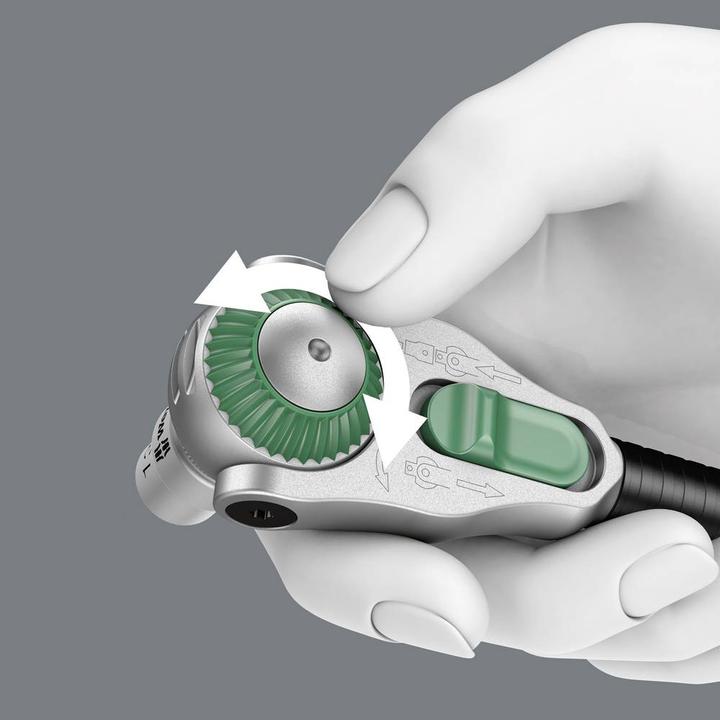 Actual product image Wera 8100 SB 6 Zyklop Speed Ratchet Set (19 mm, 10 mm, 18 mm, 12 mm, 17 mm, 15 mm, 13 mm, 16 mm)
