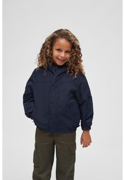 Immagine prodotto Brandit Giacca a vento estiva per bambini Frontzip - 16213 (170, 176)