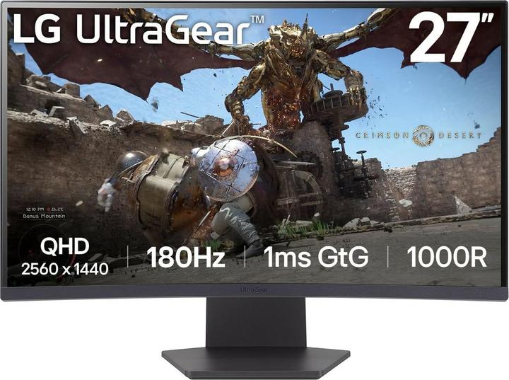 Image du produit LG Dis 27 27GS60QC-B Consumer Ultragear (2560 x 1440 pixels, 27")