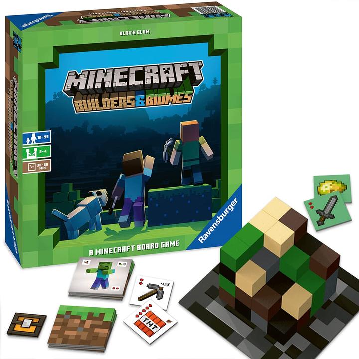 Produktbild Ravensburger Minecraft Builders & Biomes (Deutsch, Englisch, Italienisch, Französisch)