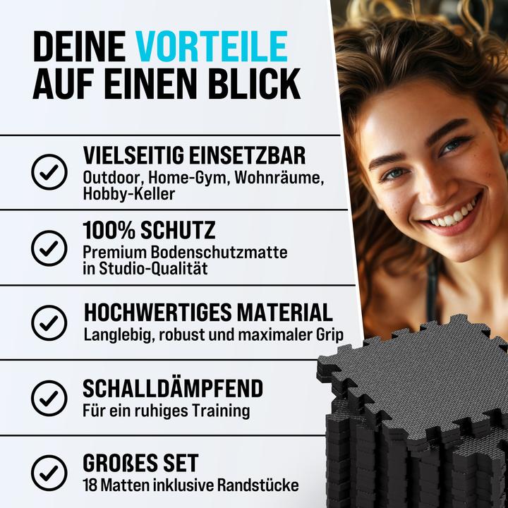 Actual product image Monzana Floor protection mats (1 cm)