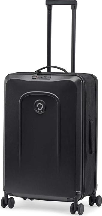Senz Senx Foldable Check In Trolley, 60L, Pure Black (60 l, M (50 - 90l))