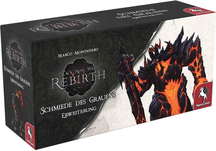 Produktbild Pegasus Black Rose Wars - Rebirth: Schmiede des Grauens, Brettspiel, für 2-4 Spieler, ab (Deutsch)