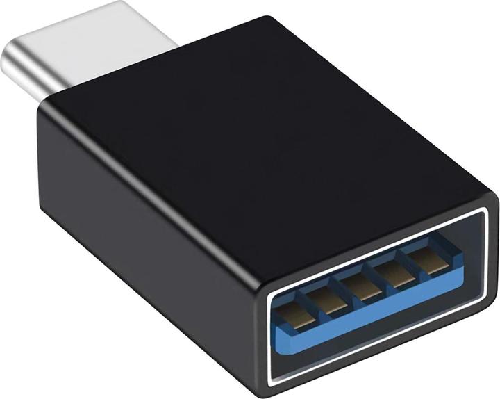 Produktbild RealPower Magnetic cable 3 Amp,2m,schwarz mit Adaptern (2 m, USB 3.0)