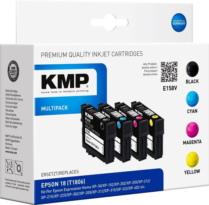 Immagine prodotto KMP E158V multipack (M, FC, C, Y)