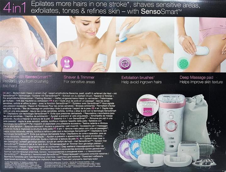 Actual product image Braun Silk-épil 9 SensoSmart SkinSpa