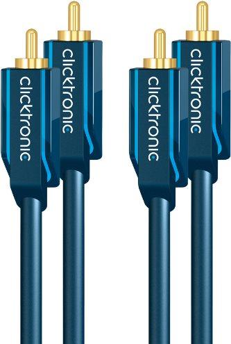 Produktbild clicktronic Stereo-Audiokabel (5 m, Cinch)
