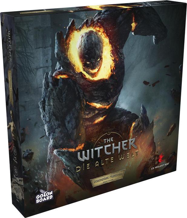 Actual product image Go on Board The Witcher: The Old World - Legendary Monsters, Board Game, for 1-5 players (German)