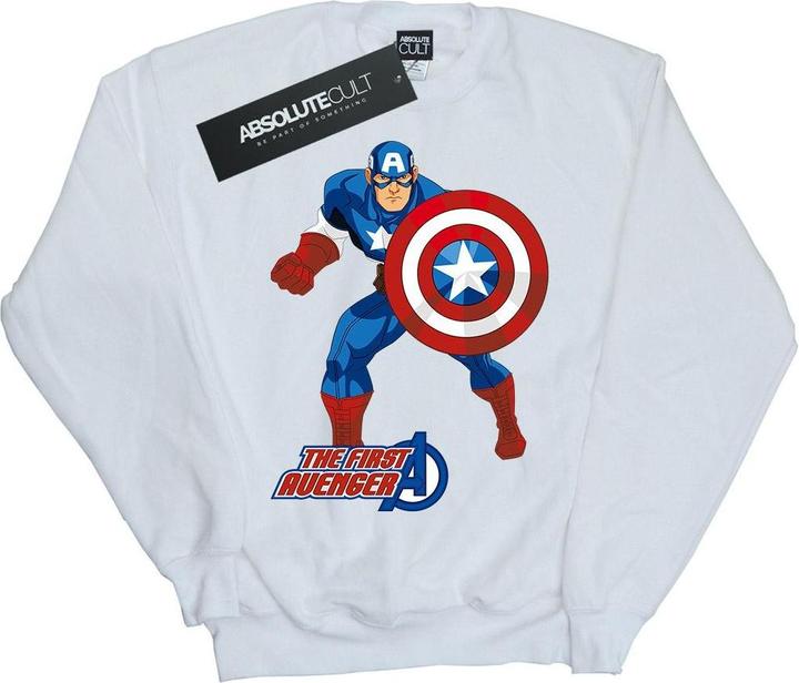 Image du produit Captain America - Sweat THE FIRST AVENGER - Adulte (L)