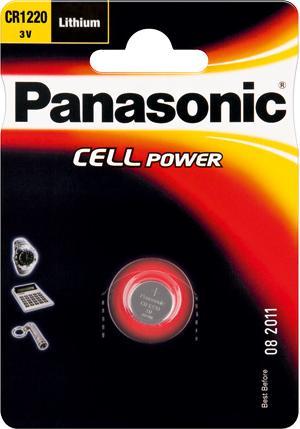 Image du produit Panasonic Lithium Power CR1220 (1 pcs, CR1220, 35 mAh)