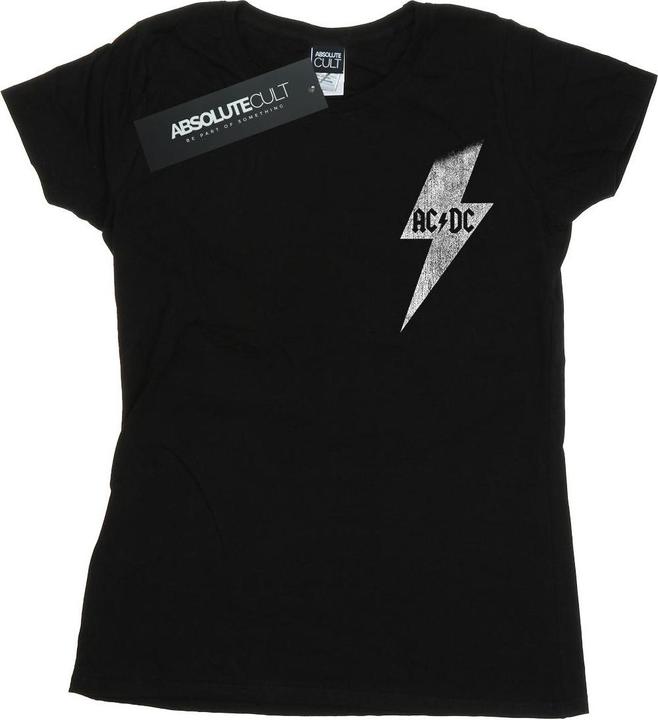 AC/DC Small Lightning Bolt TShirt aus Baumwolle