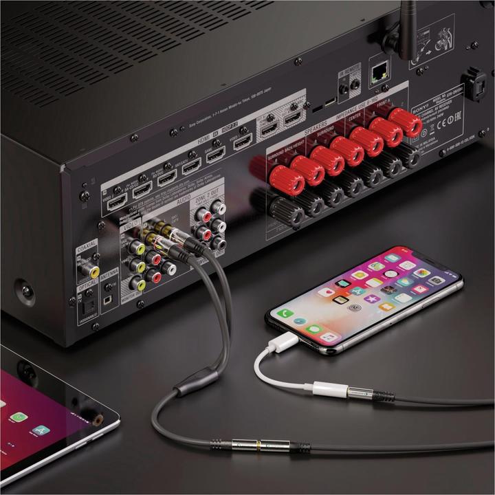 Image du produit Sonero 2 x RCA - jack 3,5 mm (0.25 m, RCA, Jack 3,5 mm (AUX))