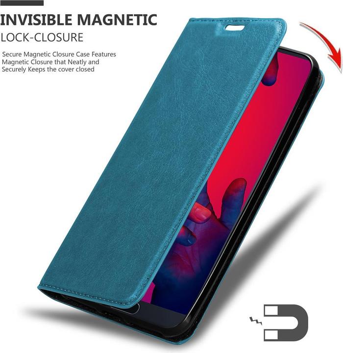 Produktbild Cadorabo Book Invis. Magnet Hülle (Huawei P20 Pro, Huawei P20 Plus)