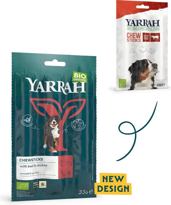Actual product image Yarrah Dog Sticks (Junior, Senior, Adult, 1 pcs., 33 g)