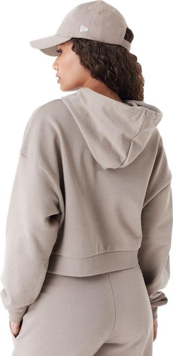 Immagine prodotto New Era Felpa con cappuccio in pile da donna marrone cenere (L)