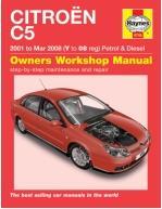 Immagine prodotto Citroen C5 Petrol & Diesel (01 - Mar 08) Haynes Repair Manual (Inglese, Gruppo editoriale Haynes, 2008)