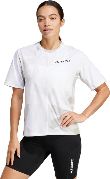 Actual product image adidas Women's Multi ClimaCool AOP T-Shirt (L)