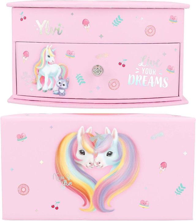 Immagine prodotto Magni Depesche Ylvi portagioie piccolo rosa 10,8x15,5x8,5cm