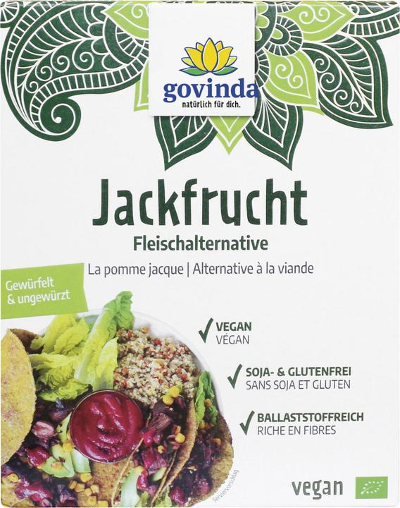 Produktbild Jackfrucht Fleischalternative gewürfelt & ungewürzt Bio (200 g)