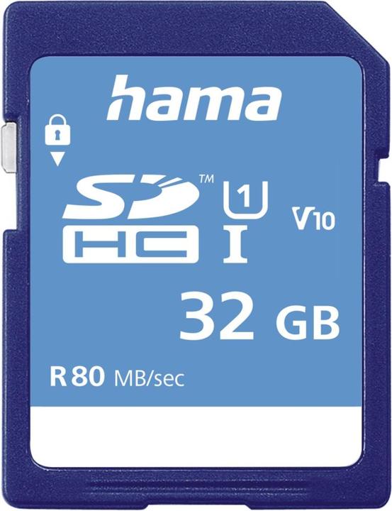 Immagine prodotto Hama Sdhc (32 GB, SDHC, U1, UHS-I)