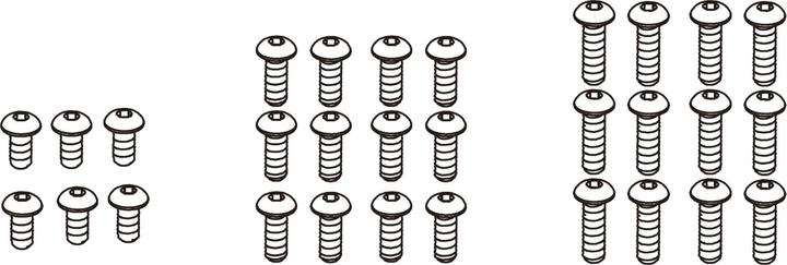 Amewi Screws Set D HC7 / RXB7